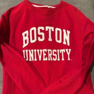 Boston University Red Sweatshirt